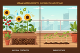 How IFFCO Urban Garden Fertilizers Improve Plant Growth Naturally
